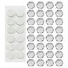 32pcs Raised Round Transparent Keyboard Stickers Computer Accessories Clear laptop Keyboard Cover Stickers For Long Nails