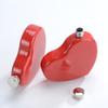 New Miniature Outdoor Hip Flask Portable Vodka Drinking Flasks Heart Shaped Stainless Steel Wine Pot