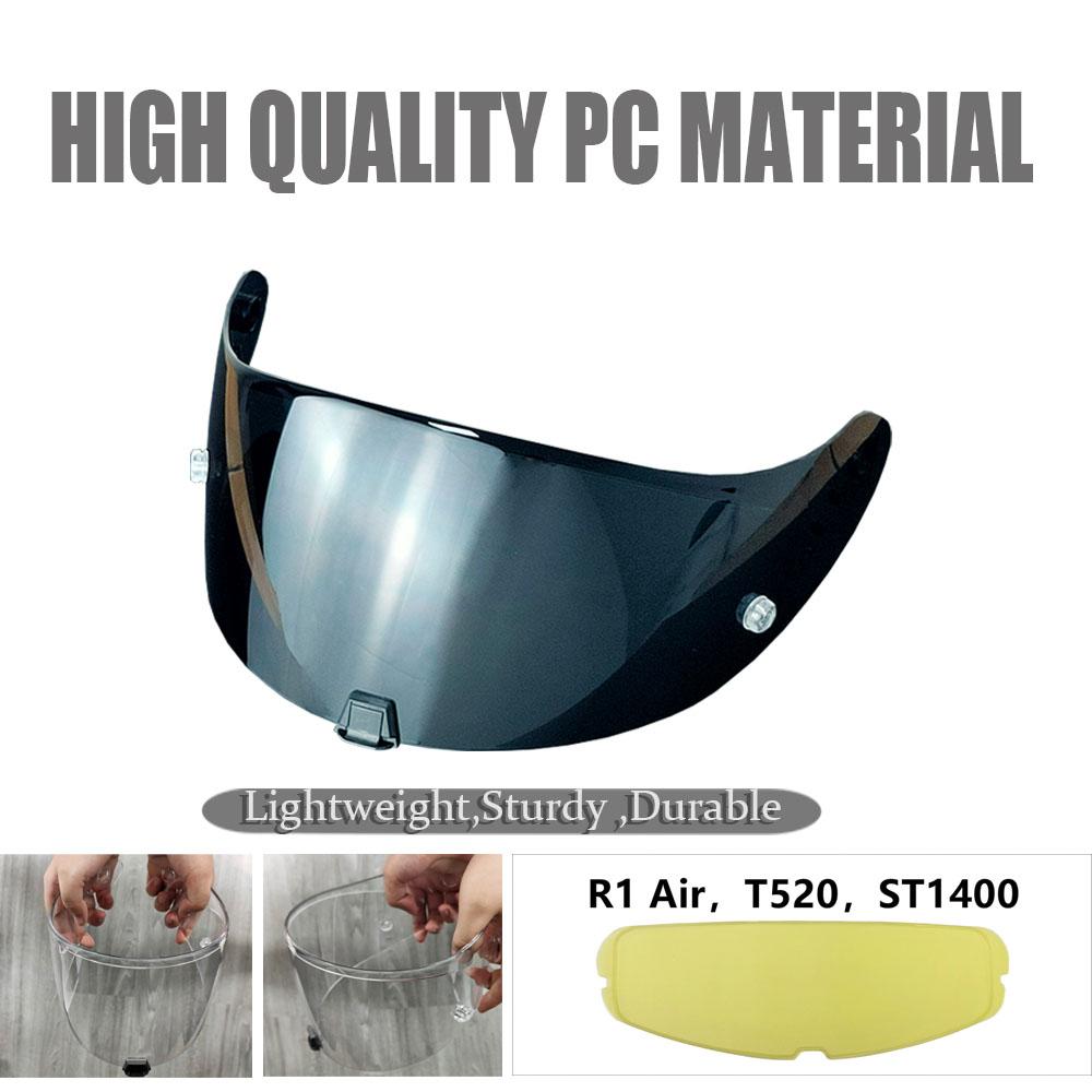R1 Visors for Scorpion EXO-T520 ST1400 Protection Electroplated Dustproof visor Motorcycle helmet accessories