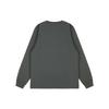 Artistic Hand-Painted Hong Kong Style Long-Sleeve T-Shirt for Couples - Autumn/Winter Trend