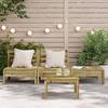 Garden Sofa 3 Seater Pressure Treated Pine Wood