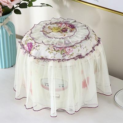 1PC Lace Embroidery Oil-proof All-purpose Water Dispenser Antifouling Air Fryer Dust Cover