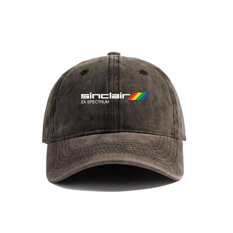 Sinclair ZX Spectrum Baseball Caps Distressed Hats Cap Unisex Women Retro Outdoor Summer Adjustable Hat