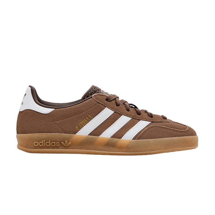 

adidas Gazelle Indoor Земляной слой Белый Золотистый металлик