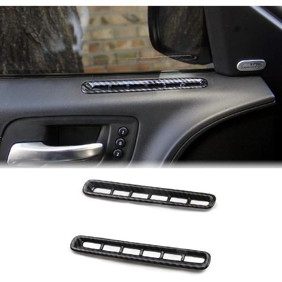 crosselec Door A/c Vent Panel Air Red Carbon Fiber Accessories for Dodge Charger 2011+ чёрный