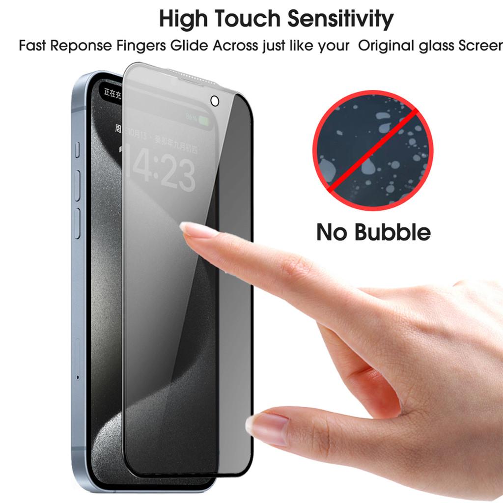 Anti Spy Tempered Glass with Installation Privacy Screen Protectors Private Film for IPhone 17 Air 17Pro Max 18 Pro Max