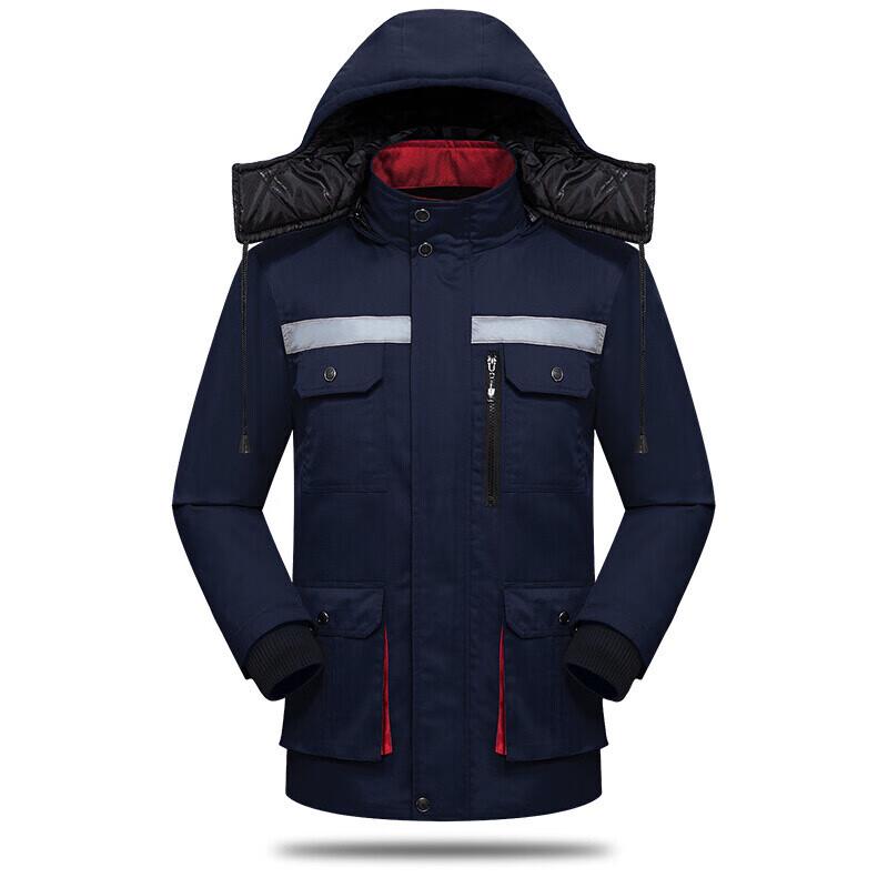 Jingkailong Reflective Padded Safety Work Jacket 170/L