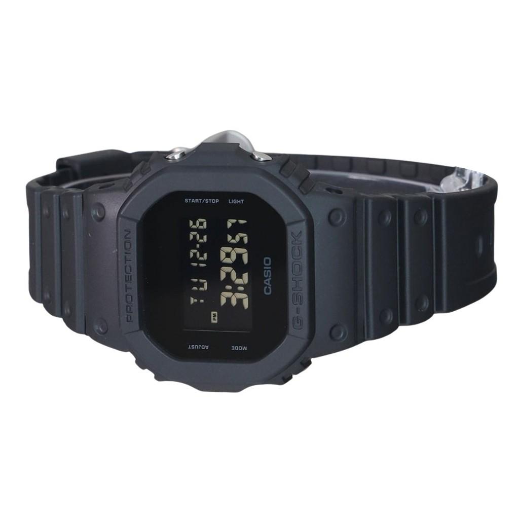 Casio G-Shock Digital Resin Strap Quartz DW-5600UBB-1 200M Men's Watch
