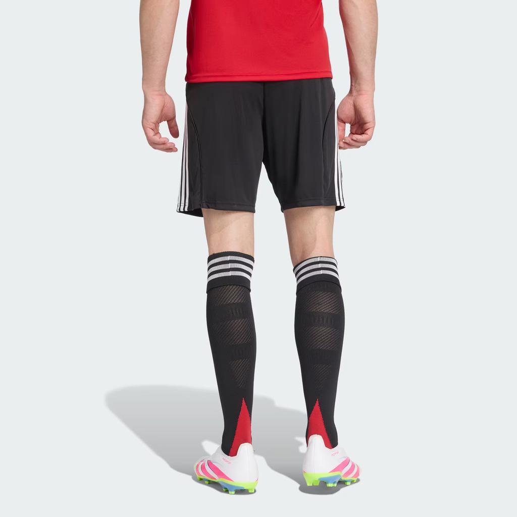 adidas Manchester United 25/26 Home Logo Three Stripes Moisture-Wicking Football Shorts Men Shorts JI7431