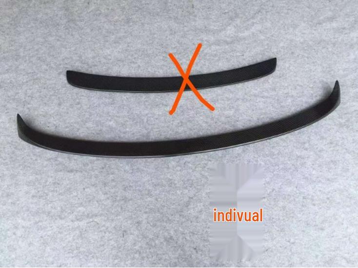 3D Style Carbon Fiber Rear Lip for BMW X5M X6M F85 F86