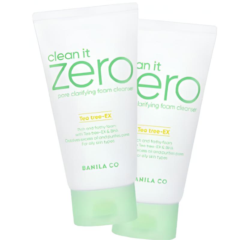 

[Banila Co] Clean It Zero Pore Clarifying Foam Cleanser Double Set 150 ml x 2