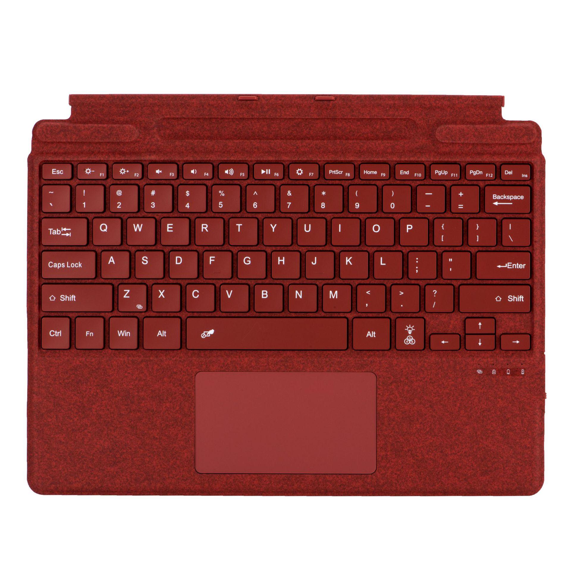 

Bluetooth Touch Keyboard for Surface Pro 8/9/X/11, 13-inch Without Backlight
