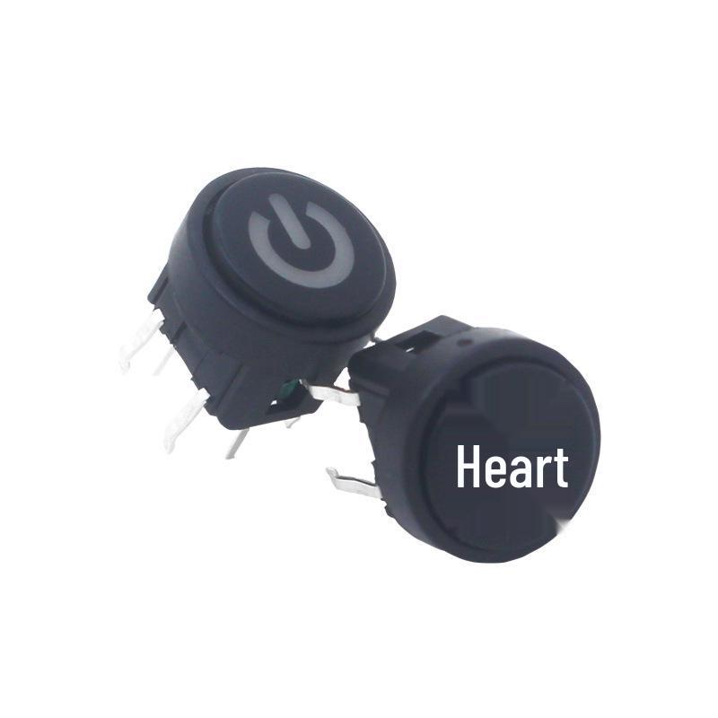 LED Lighted Tactile Key Switch 6x6 - Red, Blue, Green, White, Bicolor Options