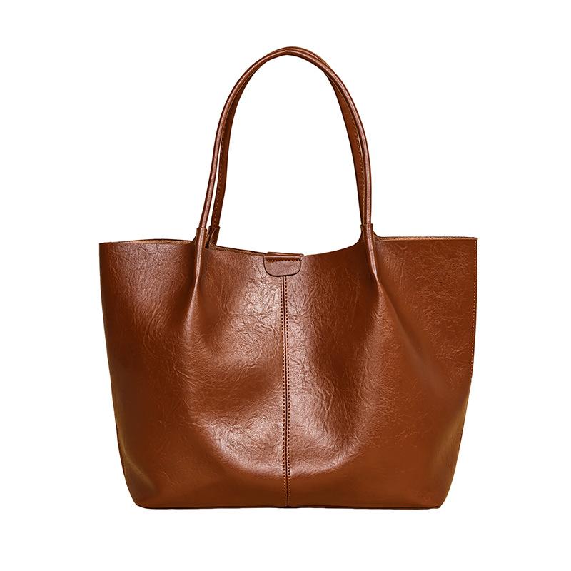 Large-capacity Tote Bag - A Minimalist Mother Bag for Casual Commuting, A Single-shoulder Bag