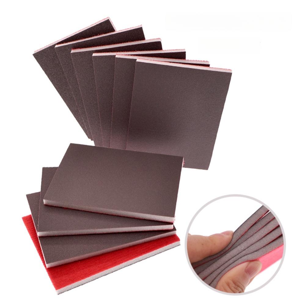 20pcs Sanding Sponge Pad Polished Sponge Sand Block For Wood Plastic Metal Sanding Pad Sandpaper Polishing Abrasive Tools