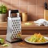 Cheese Grater Four-Sided Non-Slip Handle Kitchen Gadgets Cheese Shredder Food Grater for Fine Medium Coarse Slicing Vegetable