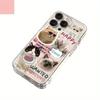 Newspaper Cat Pattern Phone Case Suitable for iPhone 17 16 15 14 13 12 11 Pro/Max/Plus Anti Drop and Shockproof Back Cover