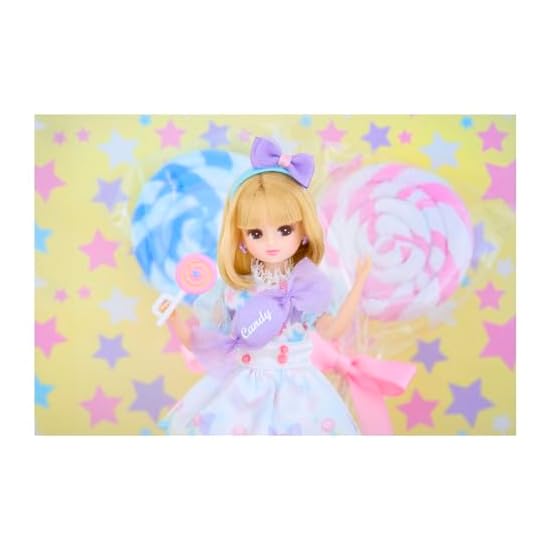 Takara Tomy "Licca-chan Doll LD-09 Sweet Candy" Dress-up Doll Pretend Play Toy Ages 3 and up