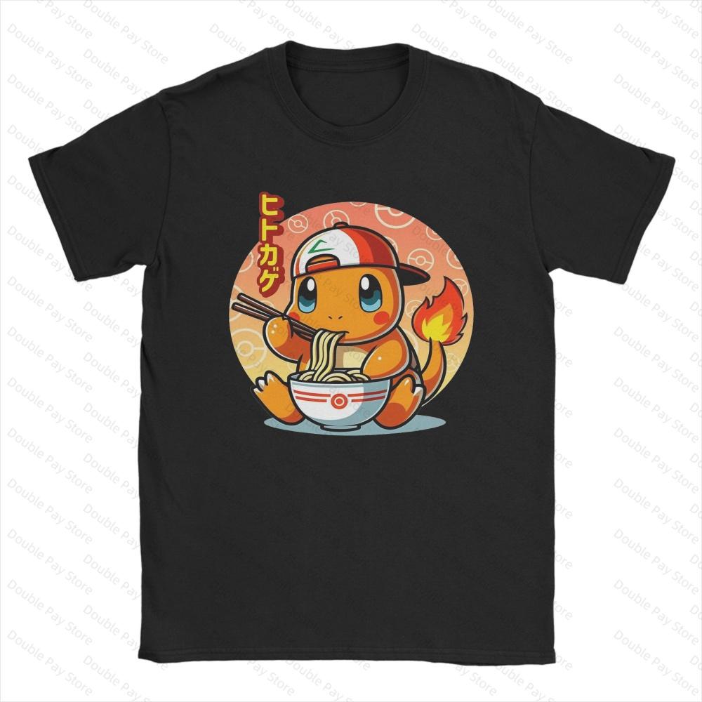 Pokemon Tshirt Unisexs Pure Cotton Casual Tshirt Round Neck Tshirt Short Sleeve Clothing Summer Sports Casual Half Sleeve Tops