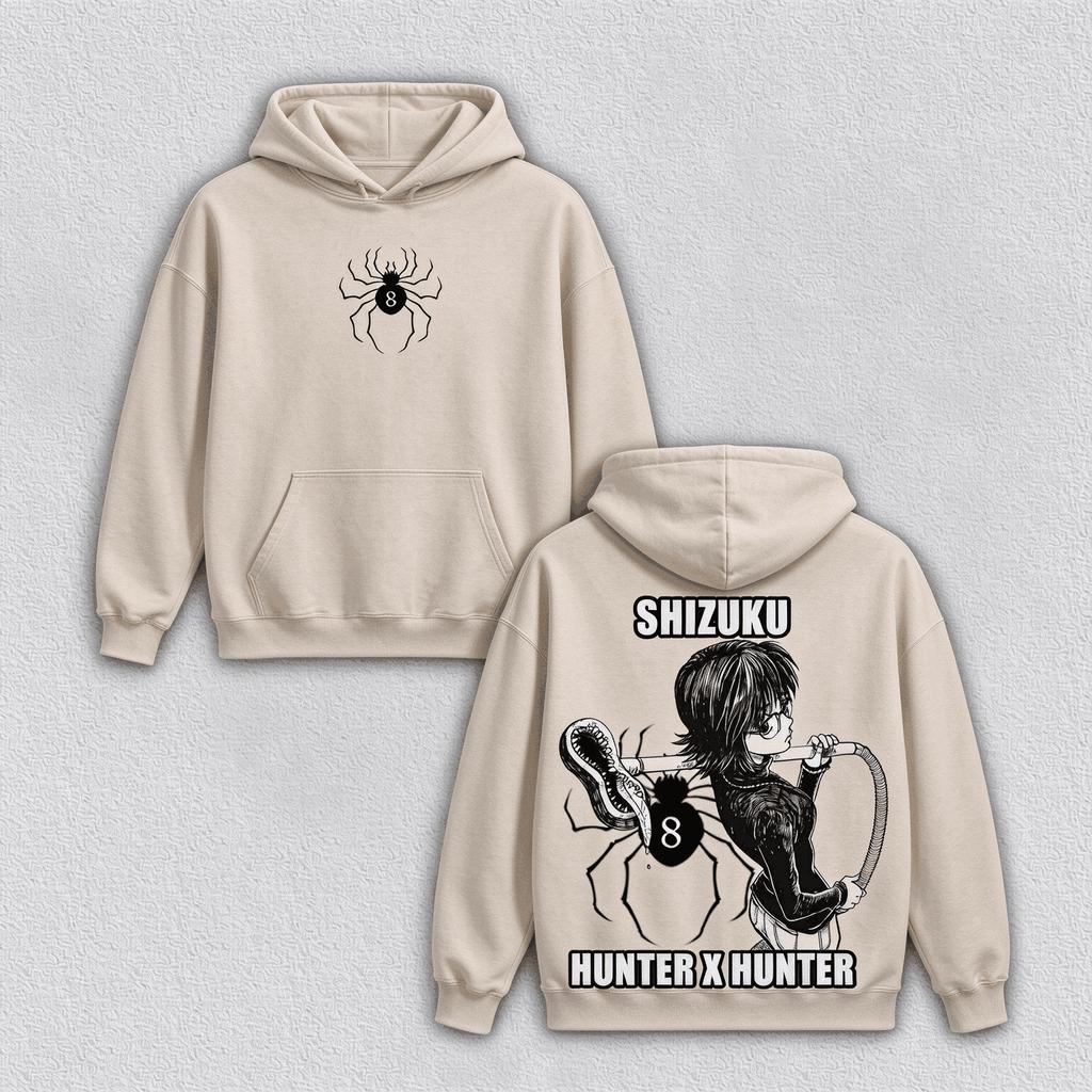 Hunter X Hunter Anime Hoodie Shizuku Murasaki Phantom Troupe Spider Print Pullover Sweatshirt Unisex Streetwear Harajuku Tops