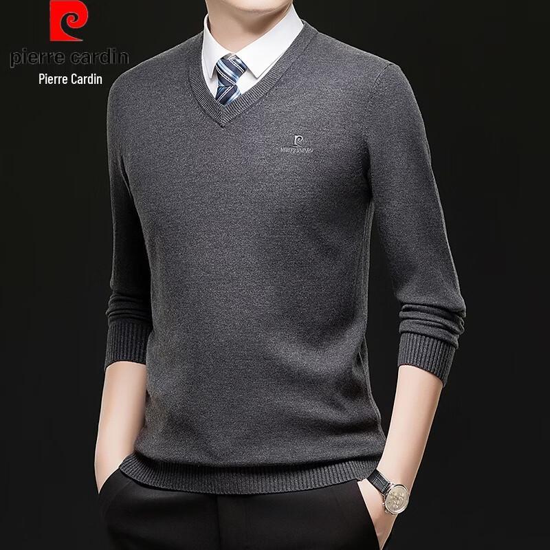 Pierre Cardin Premium Men's V-Neck Knit Sweater