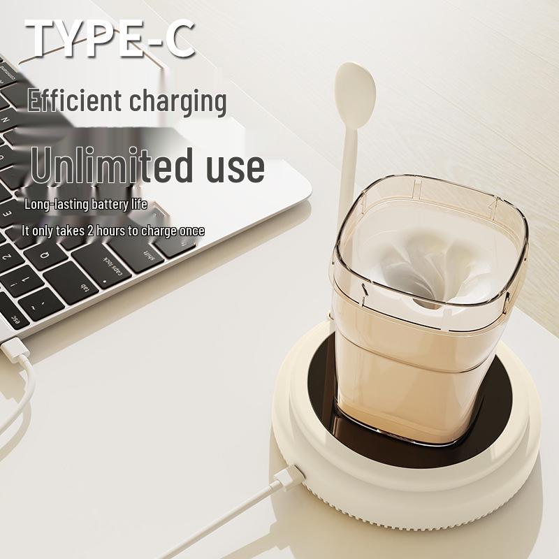 Automatic Magnetic Coffee and Milk Mixer Coaster