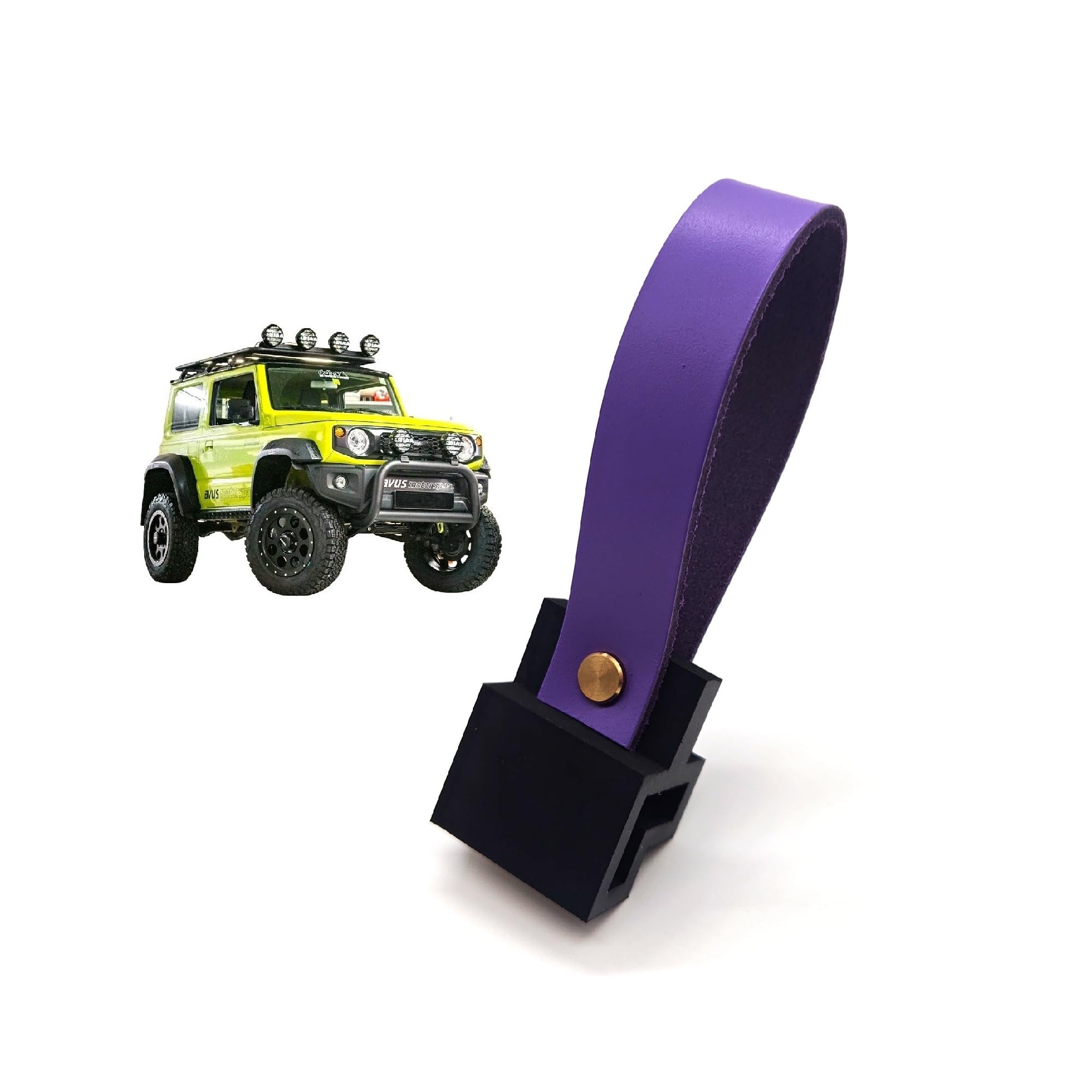 

K.Craft [Made in Japan, Genuine Leather, Design Rights Filled] Jimny JB64 / Jimni Sierra фиолетовый