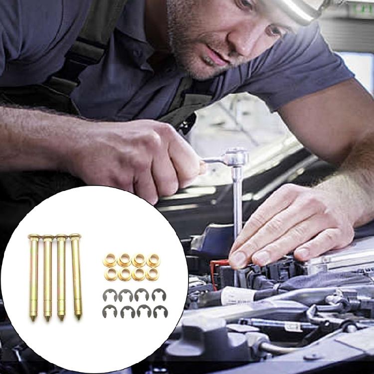 Corrosion Proof Vehicle Door Hinge Upgrades Kit Hinge Restoration Set Optimizes Alignment Prevents Accidental Opening