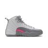 Air Jordan 12 Retro GG 'Vivid Pink' (Unisex) Wolf Grey / Vivid Pink-Cool Grey Kids' Basketball Shoes 510815 029