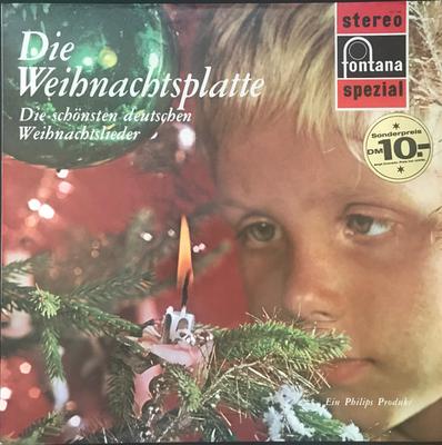 LP Record VARIOUS - Die Weihnachtsplatte (Die Schönsten 701140WPY FONTANA 1967 Germany Folk Used