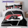 AZ Alkmaar Poster Bedding Quilt Set Quilt Cover Pillowcase Home Decoration Birthday Gift (1 * Duvet Cover + 2 * Pillowcase, Without Core)