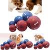 Robuster Kau-Ball für Haustiere, erhältlich in großen, mittleren und kleinen Größen, aus Gummimaterial