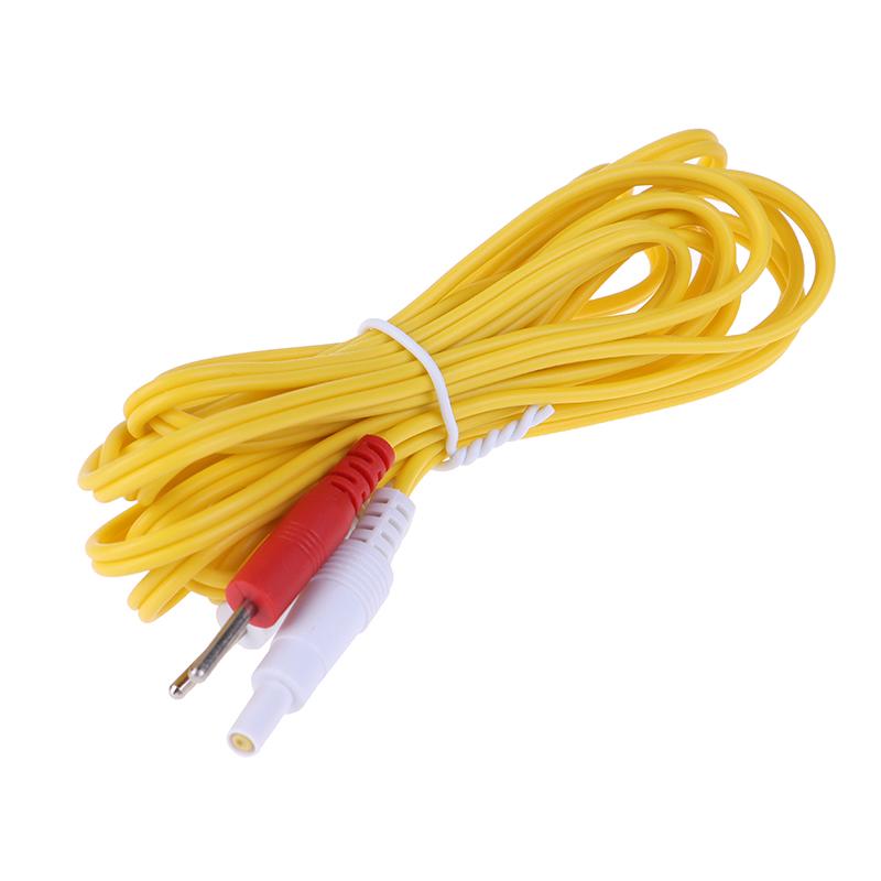 2.35Mm  Electrotherapy Electrode Lead Electric Shock Wires Cable For Massager Connection Cable Massage And Relaxation
