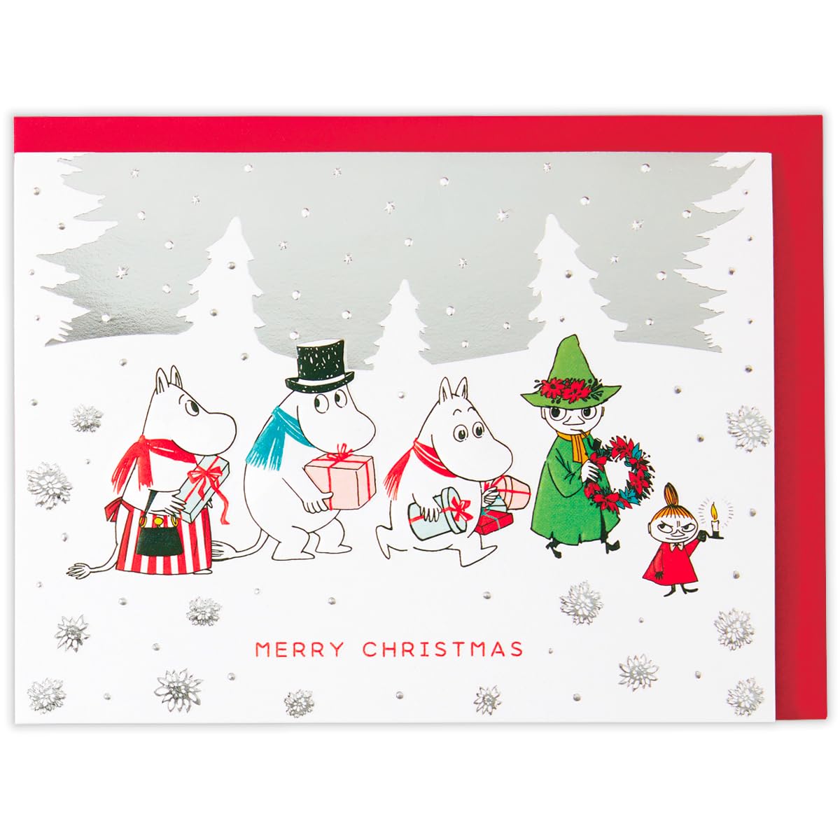 

Hallmark Moomin Greeting Card Christmas Card Christmas Forest 846794
