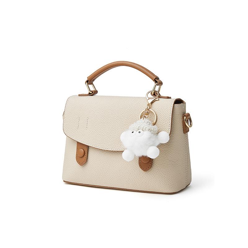 Top-layer cowhide trendy bag, Cambridge bag, women s new winter fashion high-end handbag, versatile shoulder and crossbody bag 20.5*8*15