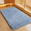 Thickening Bathroom Cashmere Mat Bath Non-slip Carpets In Wash Basin Bathtub  Floor Rug Shower Room Doormat Memory Foam 3D Pad