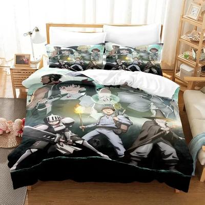 Fashion Handyman Saitou In Another World Bedding Set Cartoon 3D Print Anime Three-piece Set Adult Kid Bedroom Duvet Cover Sets