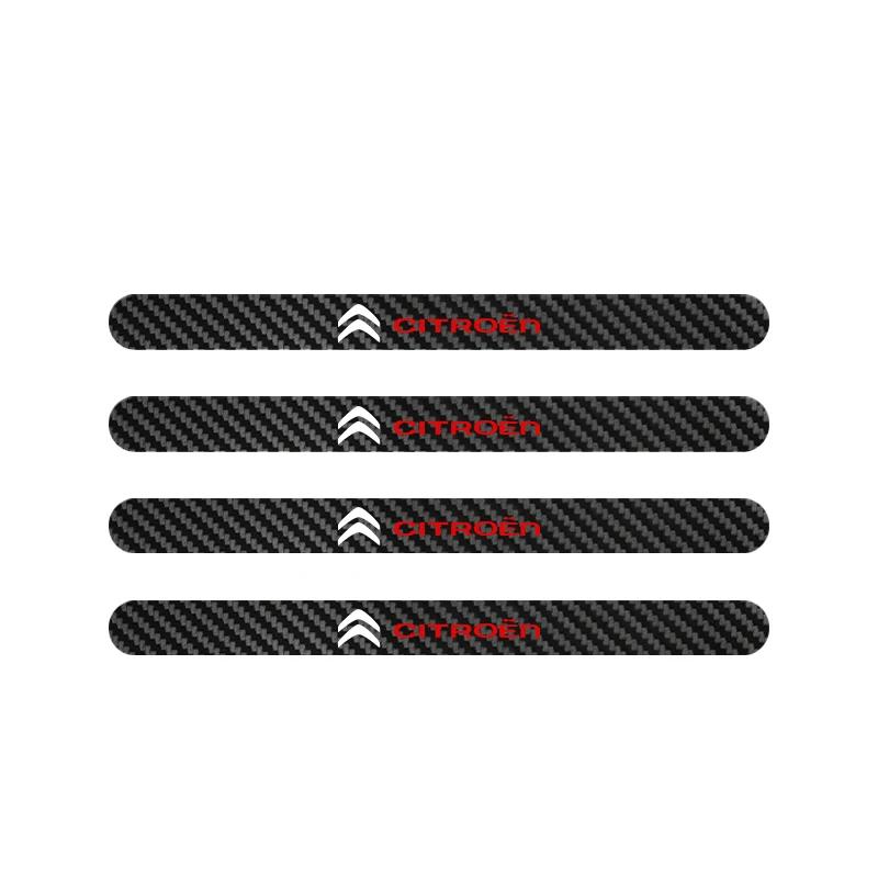 

Car Door Handle Protective film Carbon fiber Door Door Threshold Anti-scratch Sticker For Citroen C3 C4 DS4 C5 C5X C-Quatre
