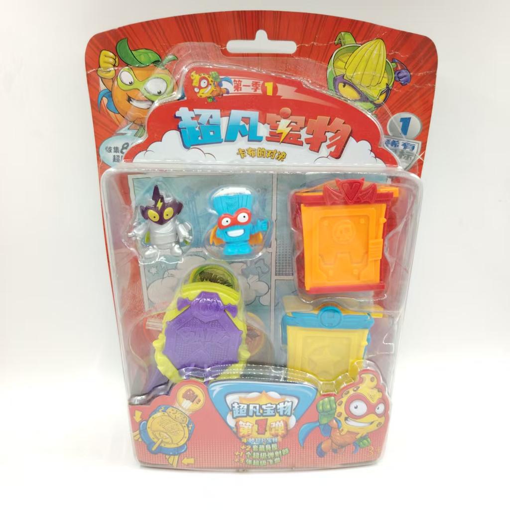 1pcs Superzings Series 1 Original Box Include 2pcs Super Zings Figure and 1pcs Car and 2pcs Trap Collection Toy Boys Best Gift