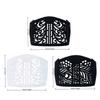Multifunctional Headband for Fixing Headscarf Toothed Anti-slip Mini Crown  for Secure Hijab Hold