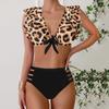 Womens Solid Color Bikini Set With Padded Cups No Underwire Triangle Bottom Swimwear Fitness Swimming
