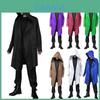 Encantadoras Capas com Capuz da Morte Para Mulheres e Homens Manto de Mago Halloween Cosplay