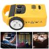 Hand Crank Solar Radio AM FM SW Emergency Radio with LED Flashlight Reading Light MP3 Player for Outdoor Camping