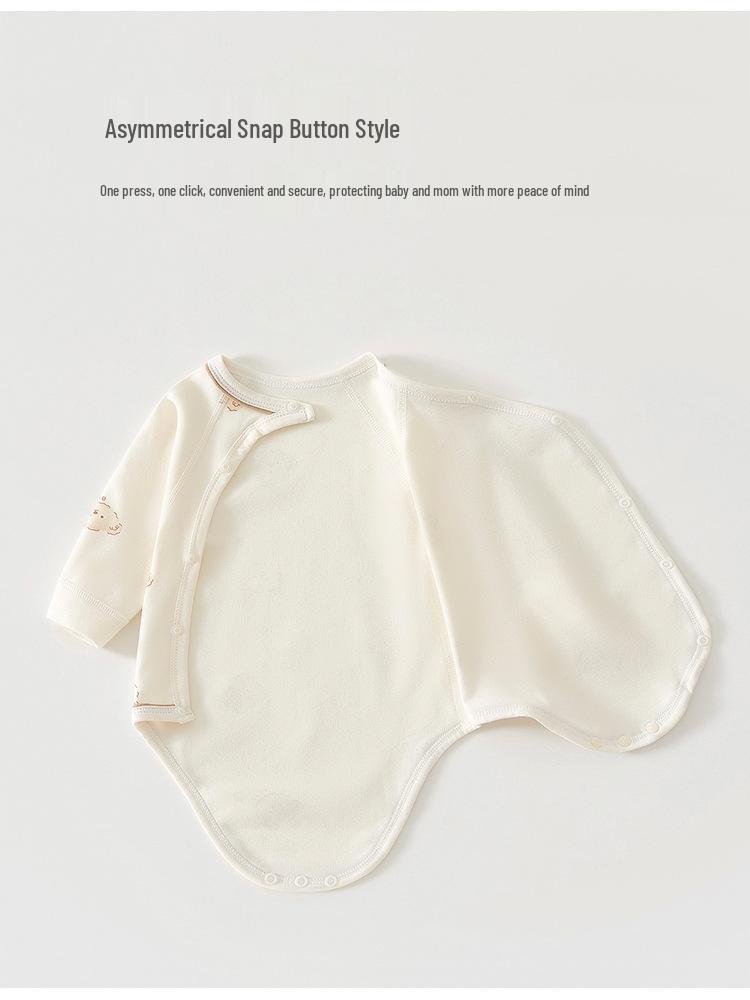 Unisex Pure Cotton Baby Romper Jumpsuit - Tagless, Spring To Winter Wear