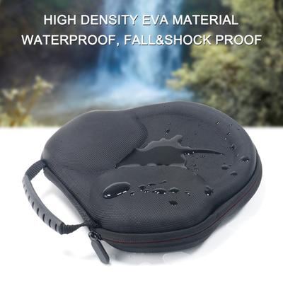Earphone Storage Case Waterproof Portable Headphone Carrying Case with Zipper, Fall&Shock Proof