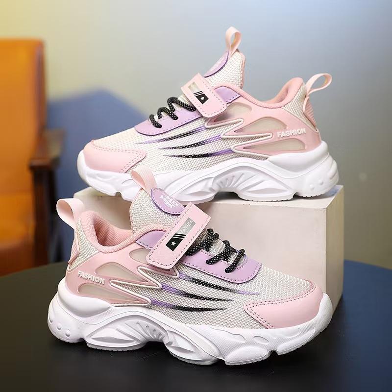 Classmate 2025 new middle-aged and older children's hiking shoes lightweight mesh breathable boys and girls primary school students running shoes