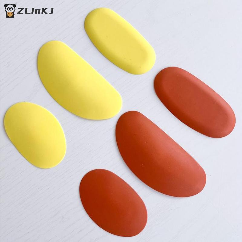 3PCS Silicone Pottery Ribs, Clay Potter Tools Rubber Rib Tool For Pottery, Soft Clay Rib For DIY Crafting Modeling