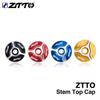 ZTTO Stem Top Cap Widelec Tube Pokrywa ze stopu aluminium Akcesoria rowerowe