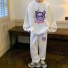 Harajuku Sporty Afslappet Herre Hættetrøje & Bukser Sæt - Trendy, Kreativt, Alsidigt Design