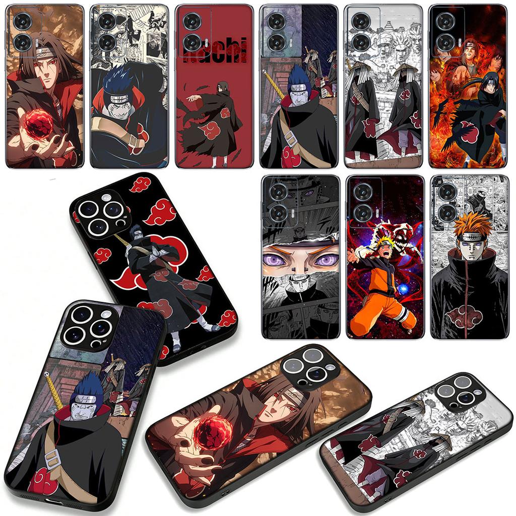 Pain KISAME Narutos Akatsuki Itachi Case for Motorola Moto G54 G05 G24 G55 G85 G15 G57 G86 Power Edge 50 30 Ultra Fusion neo Pro
